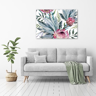 Canvas foto Protea