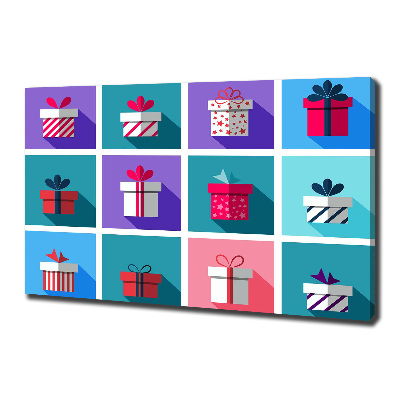 Foto canvas Cadeaus