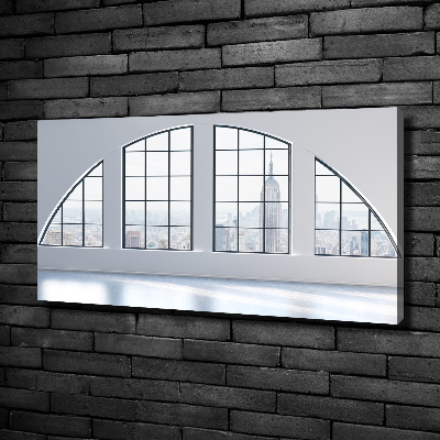 Canvas schilderij Ruim interieur