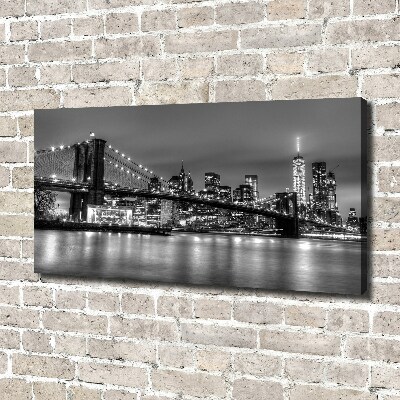Foto canvas Brooklynbrug