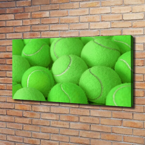 Schilderij op canvas Tennisballen