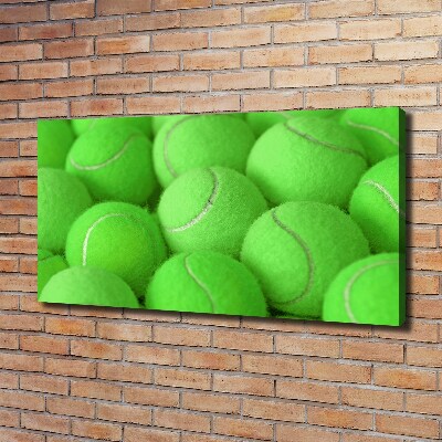 Schilderij op canvas Tennisballen