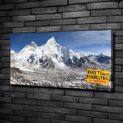 Foto canvas Mount Everest