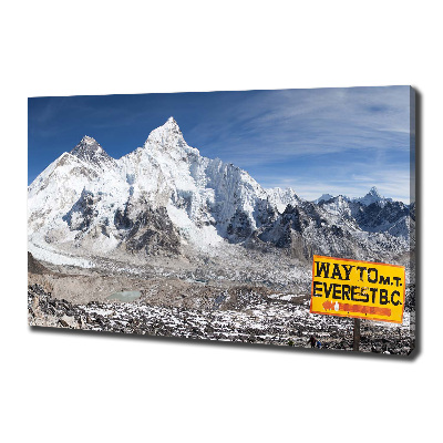 Foto canvas Mount Everest