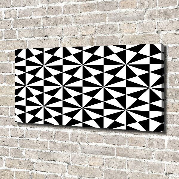 Foto op canvas Geometrische achtergrond