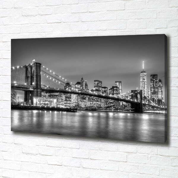 Foto canvas Brooklynbrug
