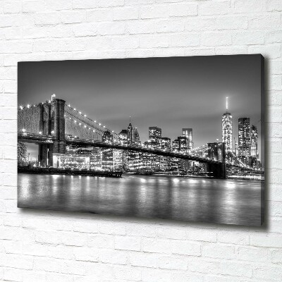 Foto canvas Brooklynbrug