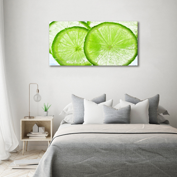 Schilderij op canvas Limes onder water