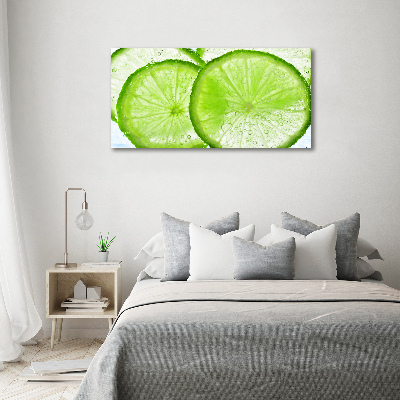 Schilderij op canvas Limes onder water