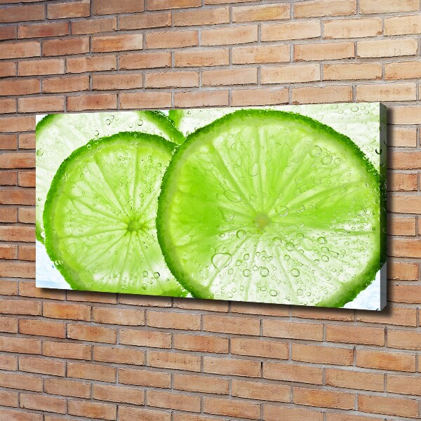 Schilderij op canvas Limes onder water