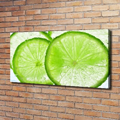 Schilderij op canvas Limes onder water