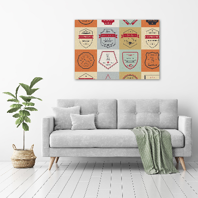 Canvas foto Skateboardborden