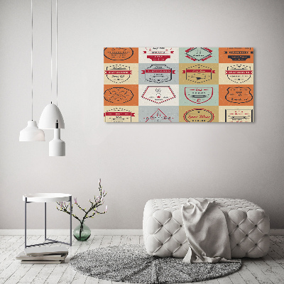 Canvas foto Skateboardborden