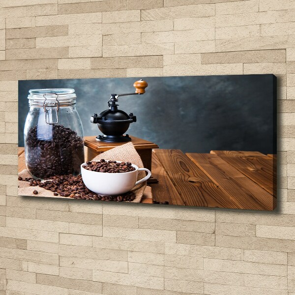Foto canvas Koffiemolen