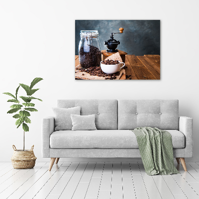 Foto canvas Koffiemolen
