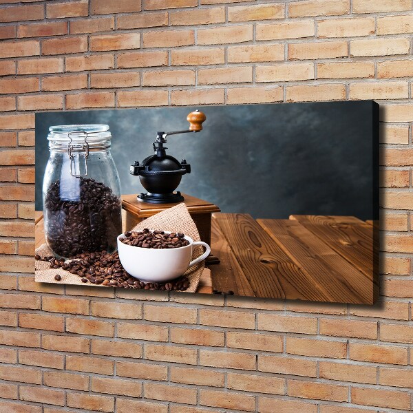 Foto canvas Koffiemolen