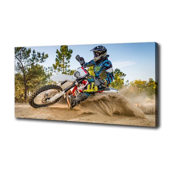 Foto op canvas Motocross