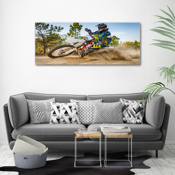 Foto op canvas Motocross