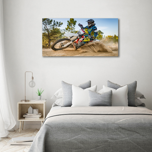 Foto op canvas Motocross