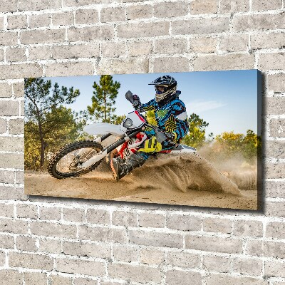 Foto op canvas Motocross