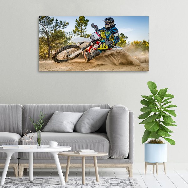 Foto op canvas Motocross