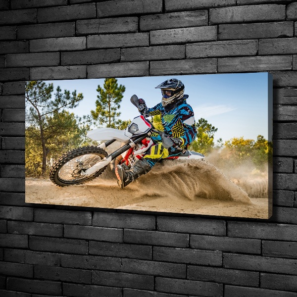 Foto op canvas Motocross
