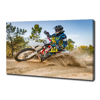 Foto op canvas Motocross