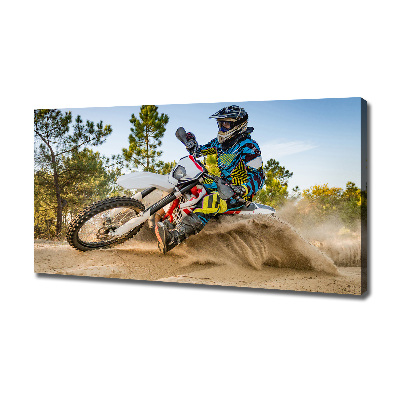 Foto op canvas Motocross