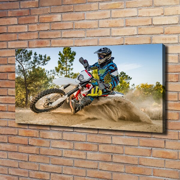 Foto op canvas Motocross