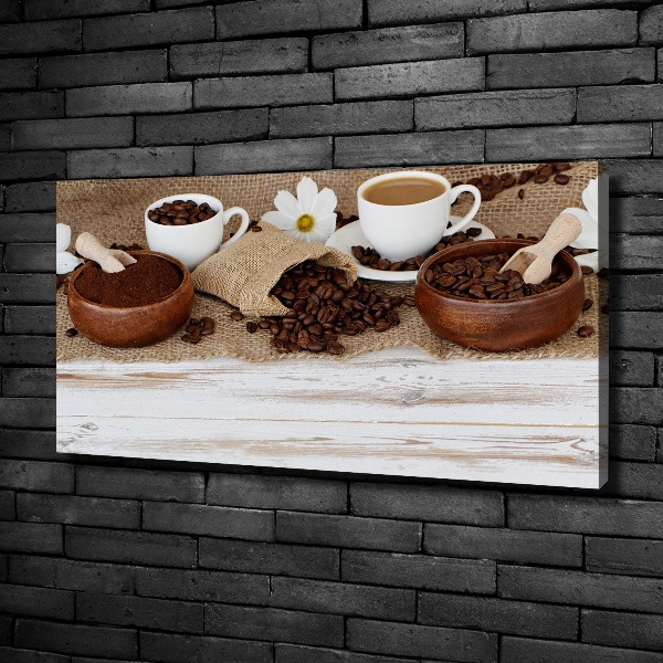 Canvas foto Een kopje koffie