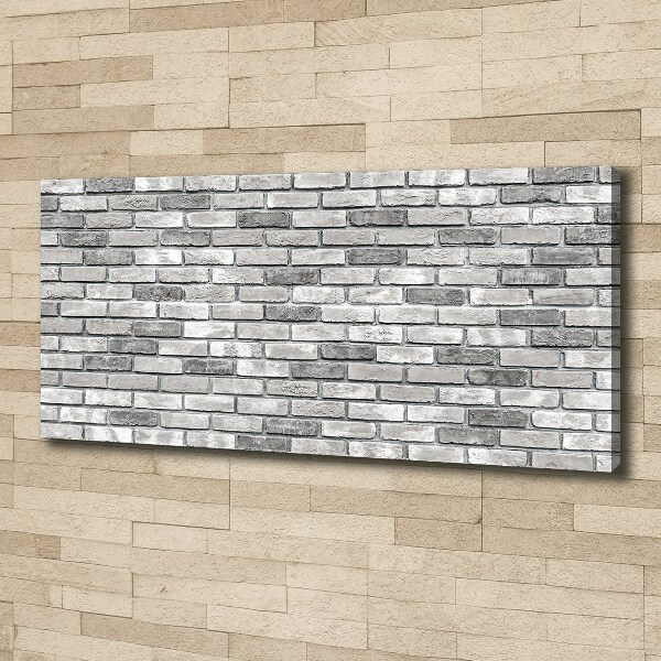 Canvas schilderij Bakstenen muur