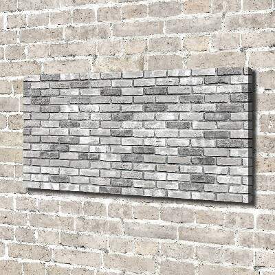 Canvas schilderij Bakstenen muur