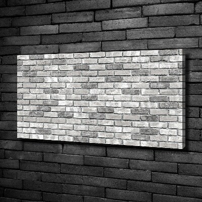 Canvas schilderij Bakstenen muur