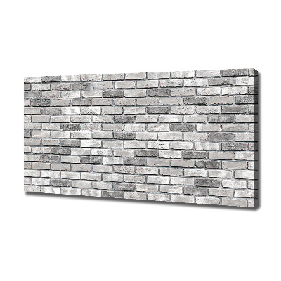 Canvas schilderij Bakstenen muur
