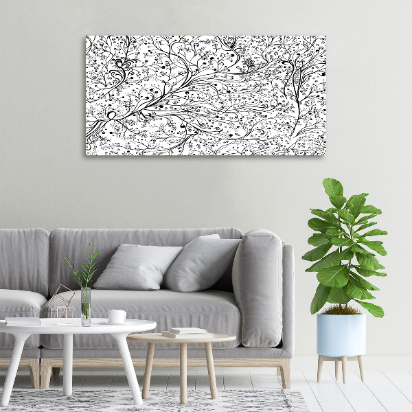 Foto canvas Verstrengelde takken