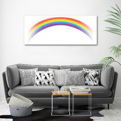 Canvas foto Regenboog