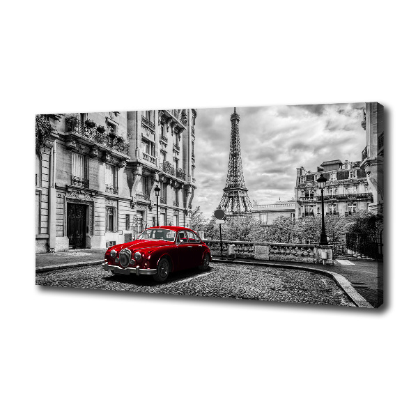 Foto canvas Rode limousine