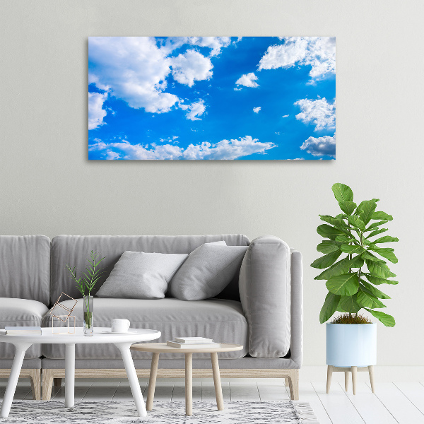 Canvas schilderij Wolken aan de hemel