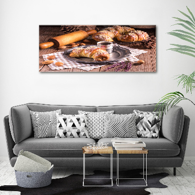 Foto canvas Croissants