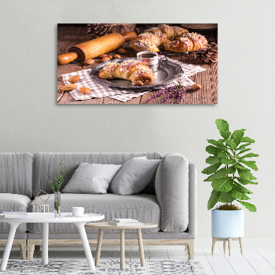 Foto canvas Croissants