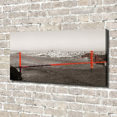 Foto canvas San Francisco-brug