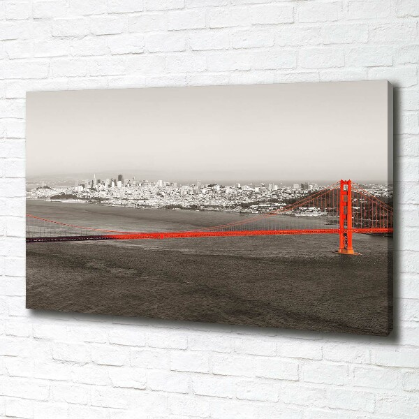 Foto canvas San Francisco-brug