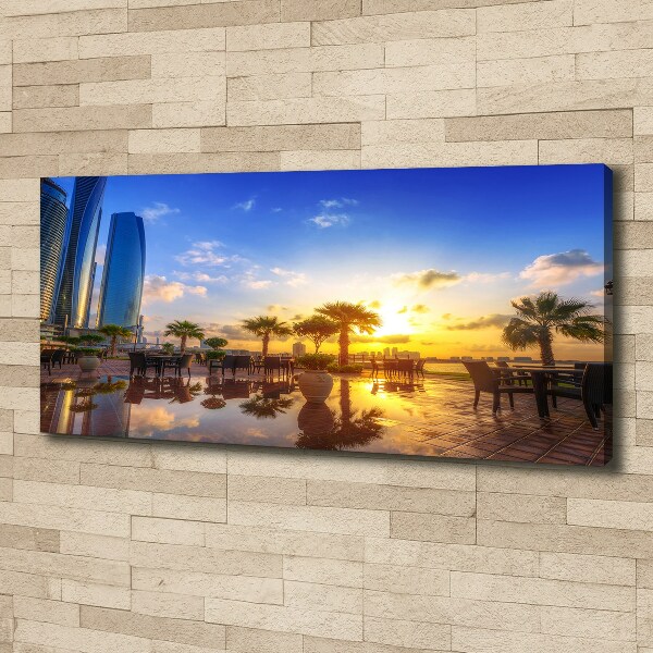 Foto op canvas Abu Dhabi Oost