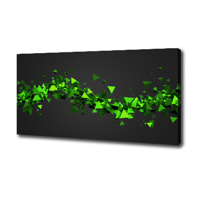 Schilderij op canvas Geometrische golf