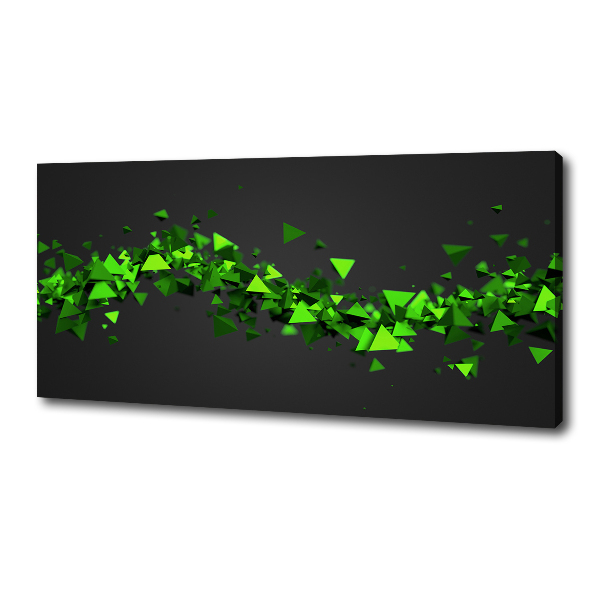 Schilderij op canvas Geometrische golf