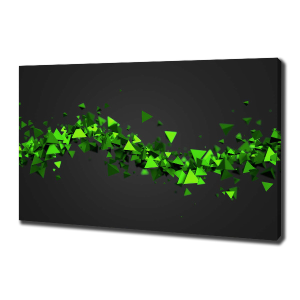 Schilderij op canvas Geometrische golf