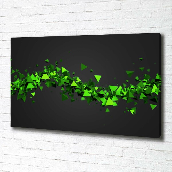 Schilderij op canvas Geometrische golf