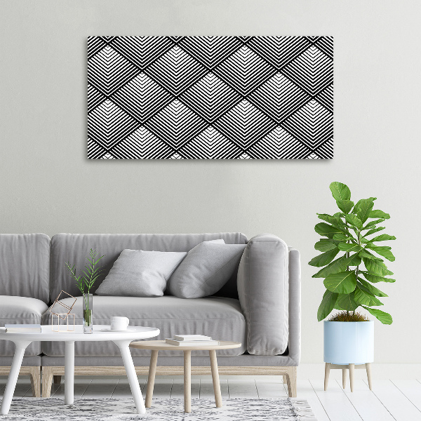 Foto canvas Geometrische achtergrond
