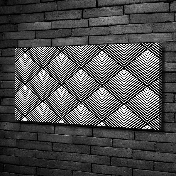Foto canvas Geometrische achtergrond