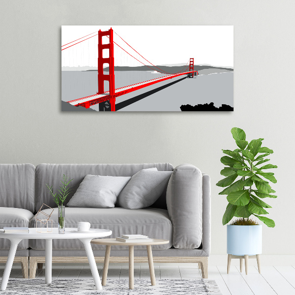 Foto canvas San Francisco-brug